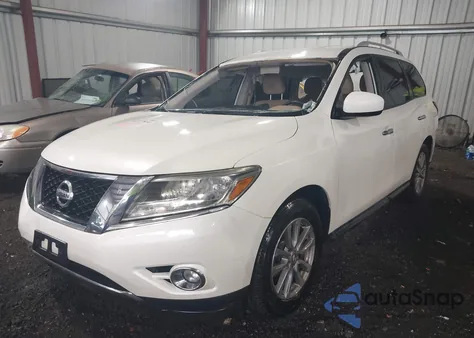2016 Nissan Pathfinder Platinum/S/Sl/Sv из США, поврежденный, VIN 5N1AR2MN7GC636107